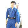 Billy Asai - USA National Championship Masters Silver Medalist 2002 66kg with Wife Martina (Stockholm Police Acadamy Judo Club)