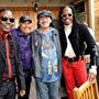 Carlos Santana, Philip Bailey, Maurice White, and Verdine White