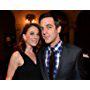 Kelly Marcel and B.J. Novak at an event for Saving Mr. Banks (2013)
