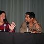 Guest Speaker Esai Morales and Leslie Berger, the Chair of the WIF Actors Group, discusses the challenges and joy that an actor encounters in the Entertainment Industry. The event was held at Raleigh Studios on April 17, 2004.