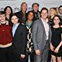 Craig T. Nelson, Monica Potter, Joy Bryant, Erika Christensen, Lauren Graham, Sam Jaeger, Jason Katims, Peter Krause, Jason Ritter, Mae Whitman, Dax Shepard, Max Burkholder, and Miles Heizer at an event for Parenthood (2010)