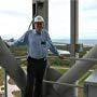 Tranquility research: atop NASA KSC Launch Pad 39A.