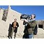 Brent Huffman filming "The Buddhas of Mes Aynak" with the Sony F3 in Logar province, Afghanistan.