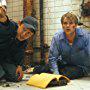 Cary Elwes and James Wan in Saw (2004)