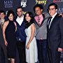 Jay Baruchel, Jonathan Krisel, Andrew Singer, Eric André, Simon Rich, Britt Lower, and Maya Erskine at an event for Man Seeking Woman (2015)