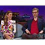 Kate Walsh and Stephen Merchant in The Late Late Show with James Corden (2015)