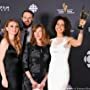 Cast of "Sunnyside" winning a 2015 Canadian Screen Award L-R: Pat Thornton, Alice Moran, Rob Norman, Kathleen Phillips, Patrice Goodman (absent: Kevin Vidal)