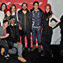 Brie Larson, Andre Royo, Mary Elizabeth Winstead, Shailene Woodley, James Ponsoldt, Miles Teller, Scott Neustadter, and Kaitlyn Dever at an event for The Spectacular Now (2013)