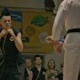 Jacob Bertrand, Tanner Buchanan, and Xolo Maridueña in Cobra Kai (2018)