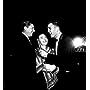 Ronald Reagan and Nancy Reagan being interviewed by Art Linkletter at the "Sayonara" premiere, 1957.