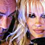 Pamela Anderson and Udo Kier in Barb Wire (1996)