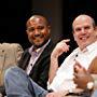 Seth Gilliam, Clarke Peters, and David Simon at an event for The Wire (2002)