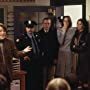 (Left to right) Jack Black as Dewey, Barry Shurchin as Cop, Mike White as Ned, Joan Cusack as Mrs. Mullins and Sarah Silverman as Patty.