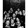 Federico Fellini, Richard Basehart, Aldo Tonti, Valentina Cortese, Franco Interlenghi, Franca Marzi, Giulietta Masina, Alberto Sordi, and Leopoldo Trieste