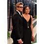 Simon Baker and Rebecca Rigg