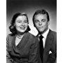 Nancy Olson and Alan Jay Lerner just after the wedding, a quiet affair in the bride