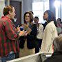 Mary McDonnell, Michael M. Robin, and Kearran Giovanni in Major Crimes (2012)