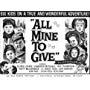 Tom Nolan, Glynis Johns, Patty McCormack, Cameron Mitchell, Jon Provost, Rex Thompson, Yolanda White, and Stephen Wootton in All Mine to Give (1957)