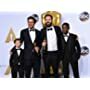 Shan Christopher Ogilvie, Jacob Tremblay, Benjamin Cleary, and Abraham Attah at an event for The Oscars (2016)