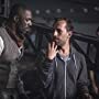 Idris Elba and Nikolaj Arcel in The Dark Tower (2017)