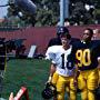 DP Randy Paik lines up shot of co-stars Tedd Taskey and Ruben Paul