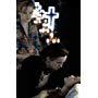 Claire Danes, Leonardo DiCaprio, and Baz Luhrmann in Romeo + Juliet (1996)