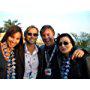 Cannes 2005. New Zealand Film Commission Party. From Left: Rachael Turk (Editor Independent Film Magazine), Stephen Jenner (Producer), Glenn Fraser (Writer/Director), Jodea Bloomfield (Producer) 