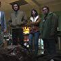 Jensen Ackles, Jared Padalecki, Genevieve Buechner, and Aaron Paul Stewart in Supernatural (2005)