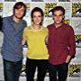Iain De Caestecker, Maurissa Tancharoen, Jed Whedon, and Elizabeth Henstridge at an event for Agents of S.H.I.E.L.D. (2013)