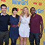 Zooey Deschanel, Max Greenfield, Lamorne Morris, Elizabeth Meriwether, and Jake Johnson at an event for New Girl (2011)
