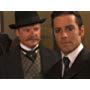 Yannick Bisson and Geraint Wyn Davies in Murdoch Mysteries (2008)