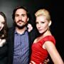 Ari Graynor, Peter Sollett, and Kat Dennings at an event for Nick and Norah