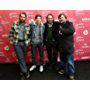 Jack Black, Gregg Turkington, Rick Alverson, and Tye Sheridan at an event for Entertainment (2015)