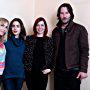 Keanu Reeves, Marti Noxon, Carrie Preston, and Lily Collins at an event for To the Bone (2017)