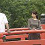 Daniel and Noriko at the Harimaya Bridge.