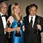 Ang Lee, Larry McMurtry, and Diana Ossana at an event for The 78th Annual Academy Awards (2006)