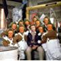 Gene Wilder, Rudy Borgstaller, George Claydon, Malcolm Dixon, Rusty Goffe, Ismed Hassan, Norman McGlen, Angelo Muscat, Pepi Poupee, Marcus Powell, and Albert Wilkinson in Willy Wonka &amp; the Chocolate Factory (1971)