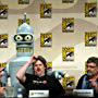 Billy West, John Di Maggio, and Maurice LaMarche at the Futurama panel, Comic-Con 2008