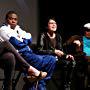 Jennifer Lee Pryor, Tracy Morgan, Walter Mosley, and Marina Zenovich at an event for Richard Pryor: Omit the Logic (2013)