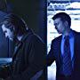 Noah Bean and Aaron Stanford in 12 Monkeys (2015)