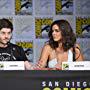 Serinda Swan and Iwan Rheon at an event for Inhumans (2017)