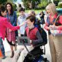 Minnie Driver, Dina Spybey-Waters, John Ross Bowie, Marin Hinkle, Kyla Kenedy, Mason Cook, and Micah Fowler in Speechless (2016)