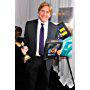 Stephen Chbosky poses in the Kindle Fire HD and IMDb Green Room during the 2013 Film Independent Spirit Awards at Santa Monica Beach on February 23, 2013 in Santa Monica, California.