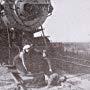 Robyn Adair and Helen Gibson in The Dynamite Train (1915)