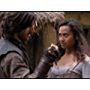 Angel Coulby and Eoin Macken in Merlin (2008)