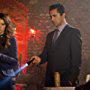 Jessica Boone as Rabia with Cliff Curtis as Dax Miller in the ABC-tv thriller MISSING starring Ashley Judd & Sean Bean. 