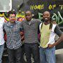 Directing "Psych: Shawn and Gus Truck Things Up" with James Roday, Dule Hill, and writer Saladin Patterson