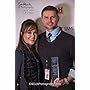 "Assumption or Risk" lead actress, Patricia Mizen, with director, Mark Kochanowicz, at the 2015 Winter Film Awards.