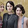 Catherine Steadman, Michelle Dockery and Lily James in Downton Abbey Season 5 