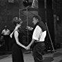 Federico Fellini and Claudia Cardinale in 8&frac12; (1963)